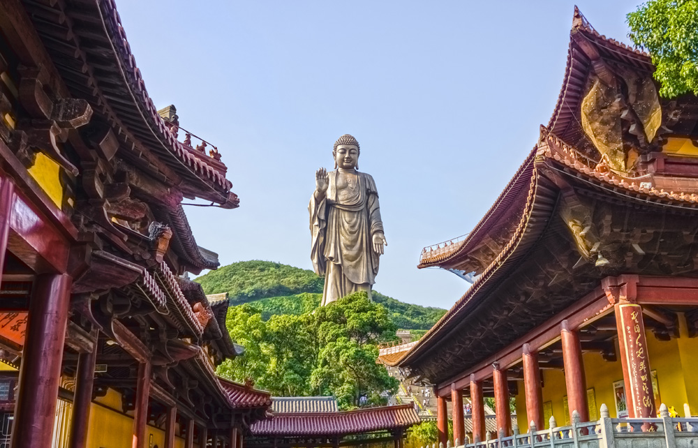 Grand Buddha of Lingshan in Wuxi, China 