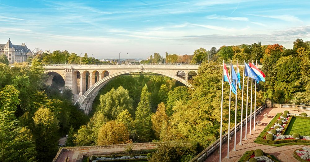 Adolphe Bridge, Luxembourg City, Luxembourg 