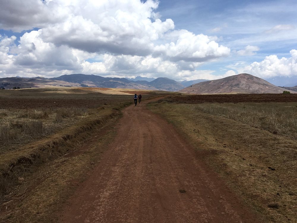 Aren Bergstrom - Biking Through the Sacred Valley, Peru
