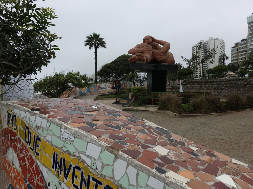 Aren Bergstrom - Parque del Amor in Miraflores, Lima, Peru