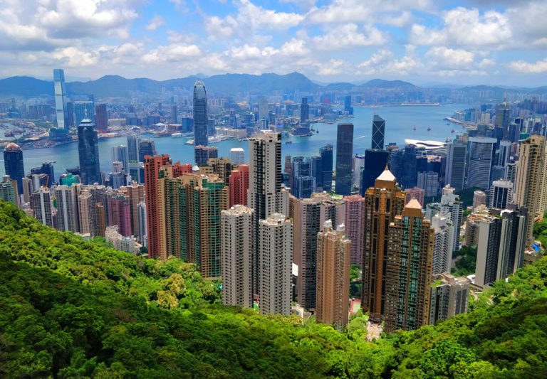 Hong Kong skyline from Victoria Peak, Hong Kong
