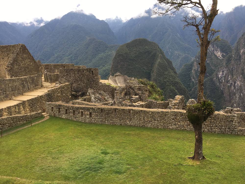 Aren Bergstrom - Plaza of Machu Picchu, Peru