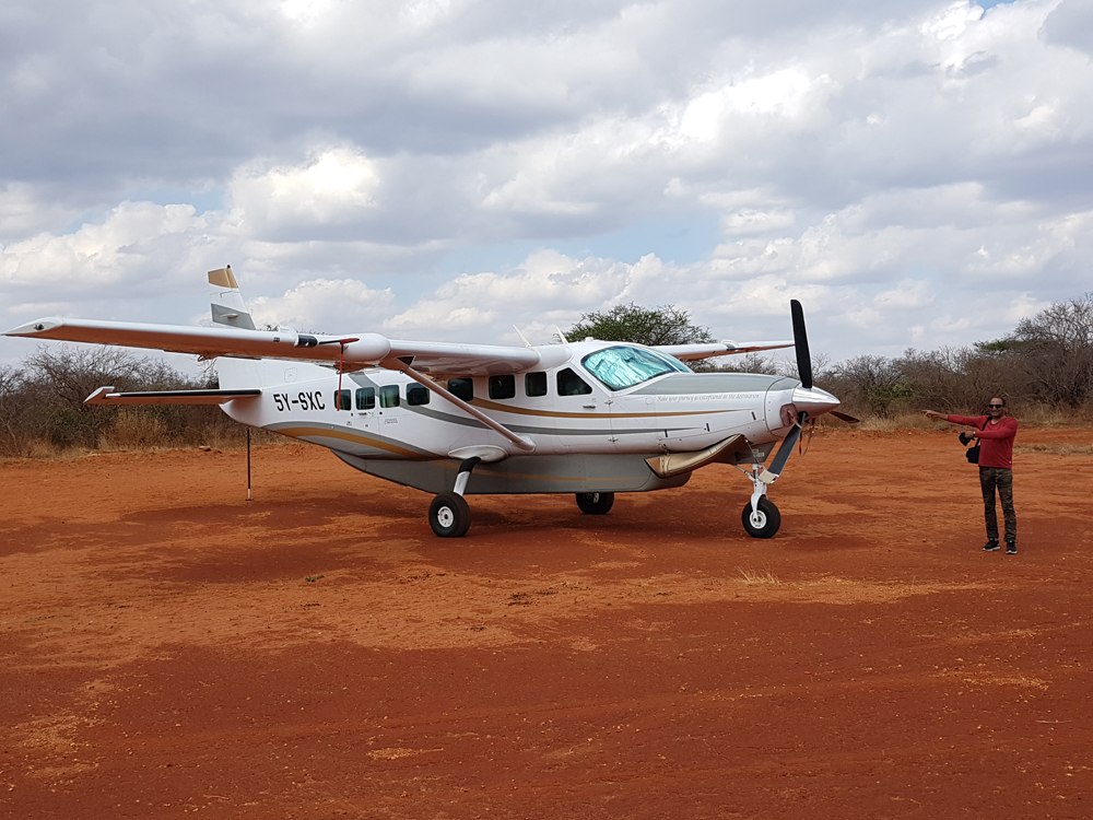 Christian Baines - Small planes ensure quick and easy access to the remote parks, Tsavo, Kenya _150037