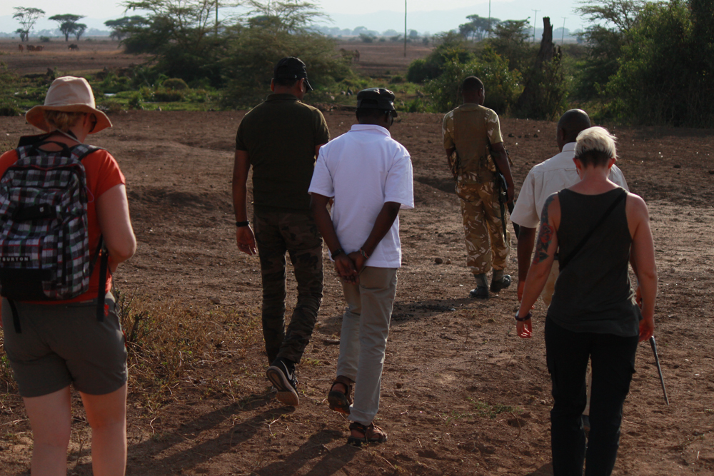 Christian Baines - Tracking the wildlife on foot in Tsavo West, Kenya 329