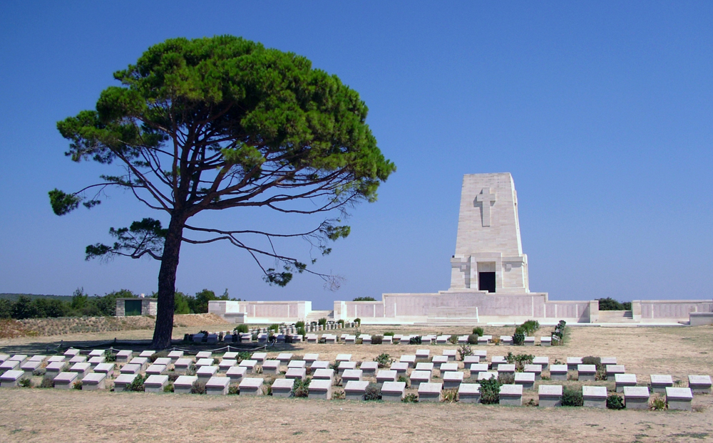 Lone Pine Memorial at the Gallipoli Battlefields, Turkey 