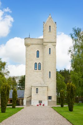 Ulster Memorial Tower near Thiepval, France 