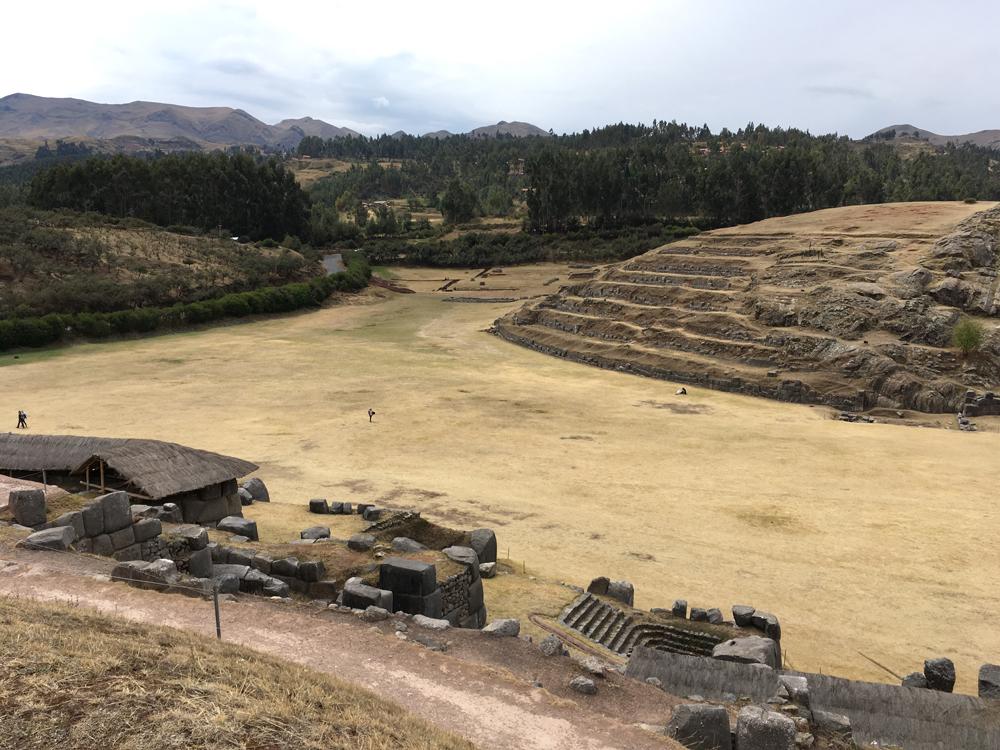Aren Bergstrom - Stones and hills of Sacsayhuaman, Cusco, Peru