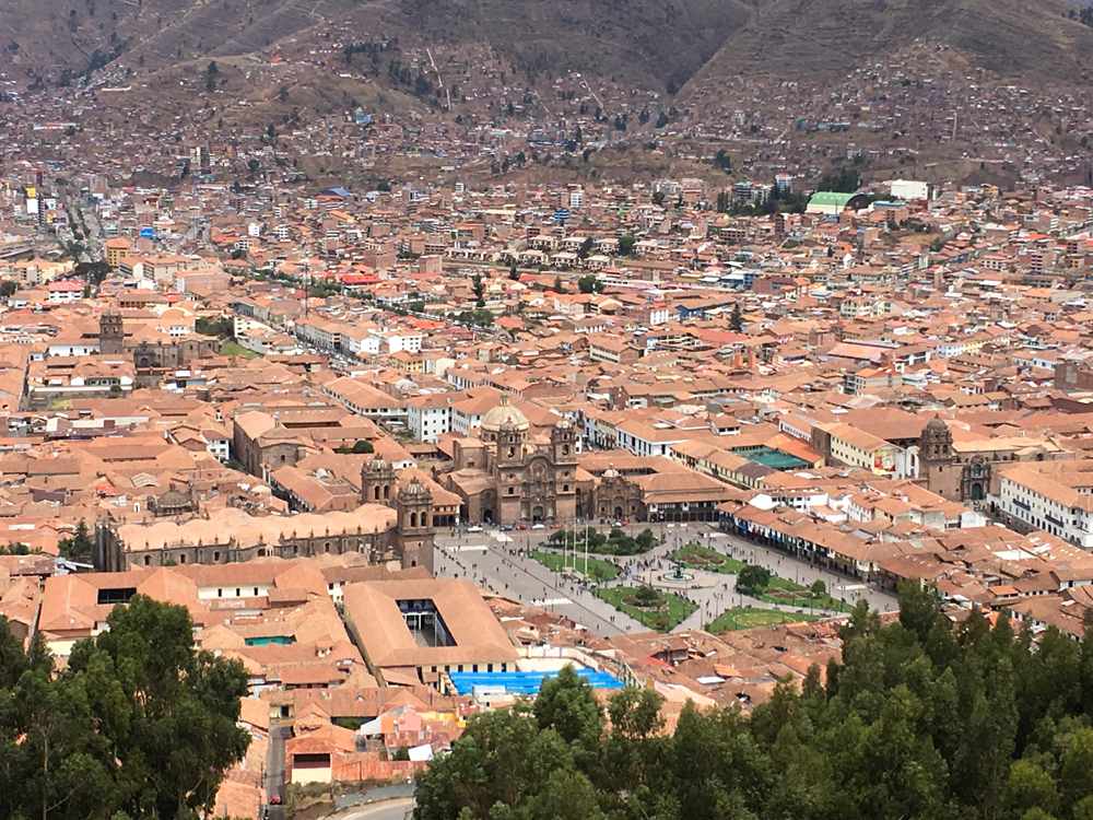 Aren Bergstrom - View Over Cusco, Peru
