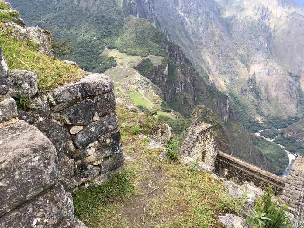 Aren Bergstrom - Ruins on the Top of Huayna Picchu, Peru