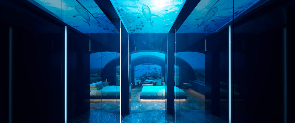 Muraka undersea villa at Conrad Maldives Rangali Island Resort