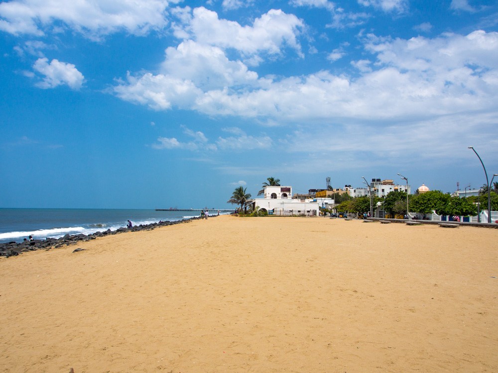 Pondicherry Beach, Pondicherry, India 
