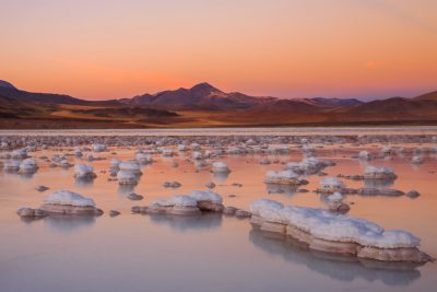 Salt formations at Atacama Desert, Chile