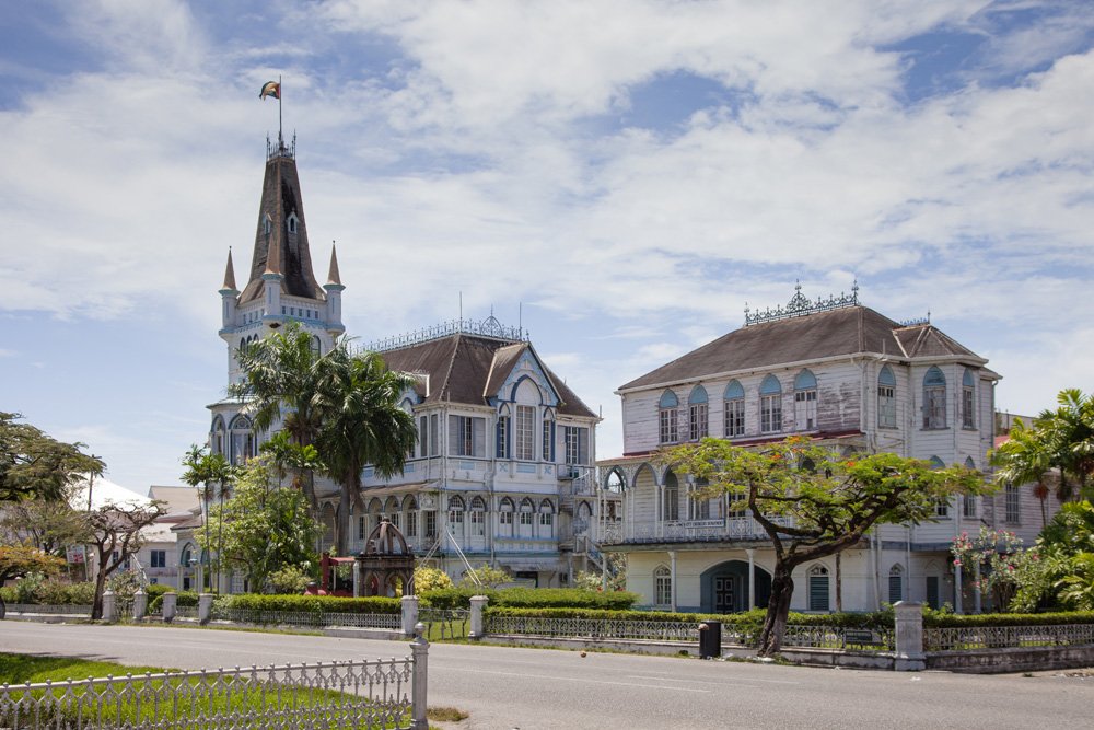 Georgetown City Hall in Georgetown, Guyana 