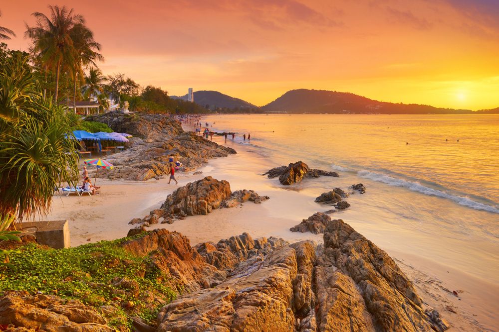 Patong Beach, Phuket Island, Thailand 
