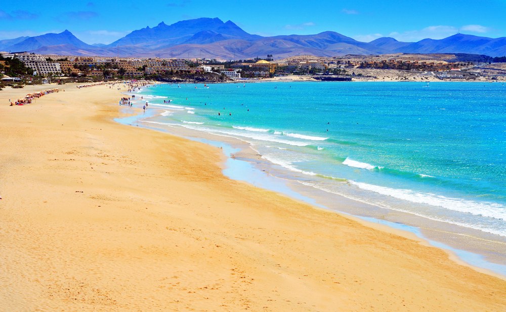 Playa Esmeralda in Fuerteventura, Canary Islands, Spain 