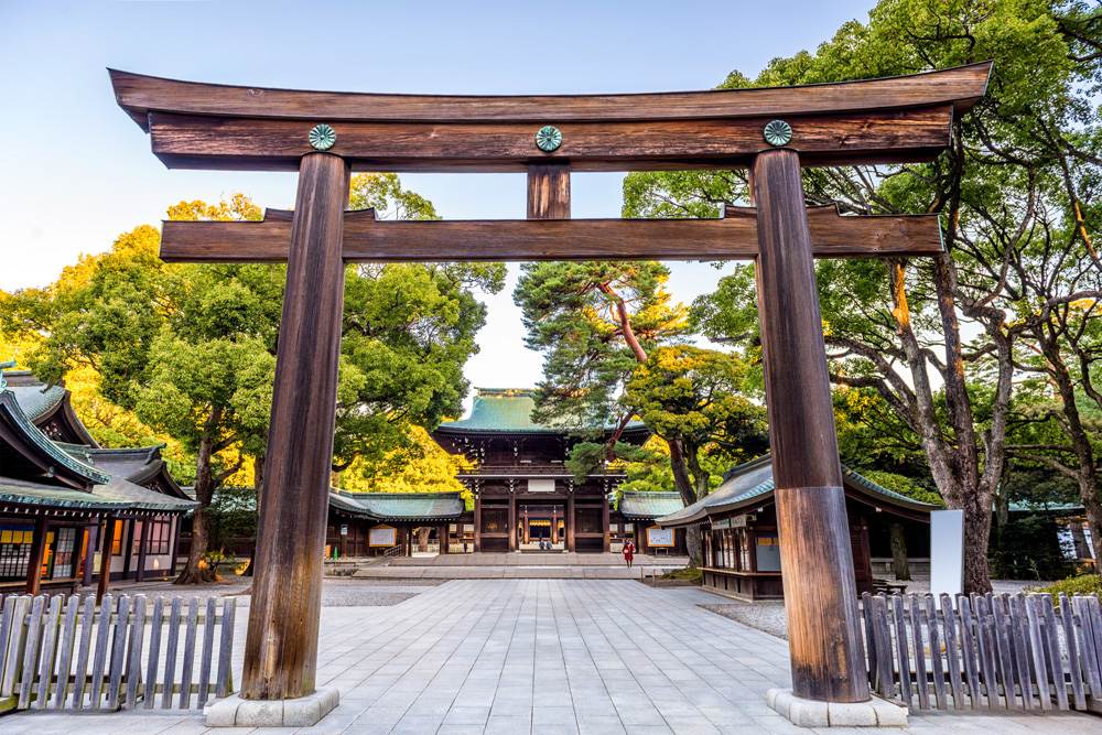 Meiji Shrine in Tokyo, Japan 