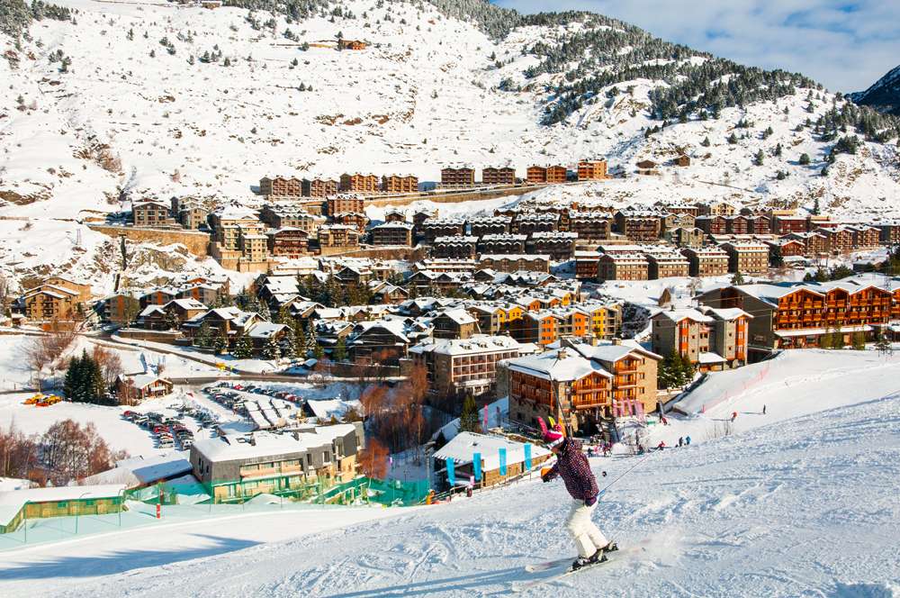 El Tarter village, part of Grandvalira winter resorts, Andorra 