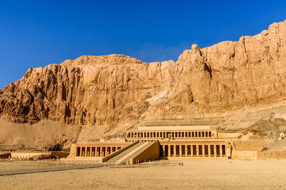 Queen Hatshepsut's temple, part of the Theban Necropolis, Egypt 