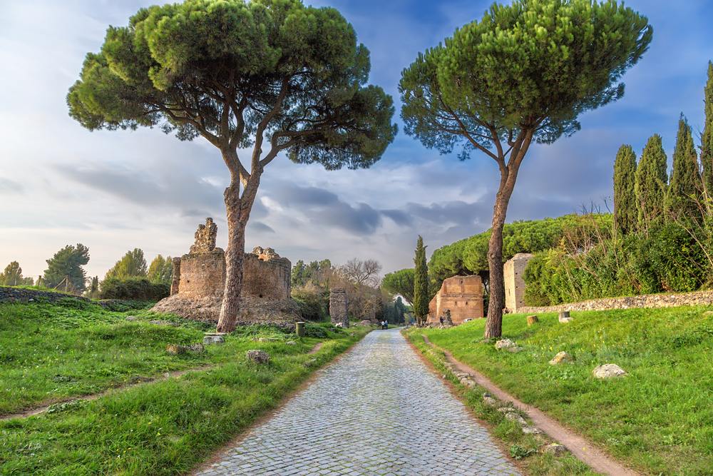Appian Way, Rome, Italy 