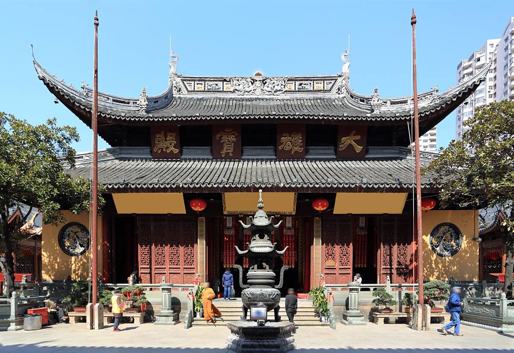 Jade Buddha Temple, Shanghai, China 
