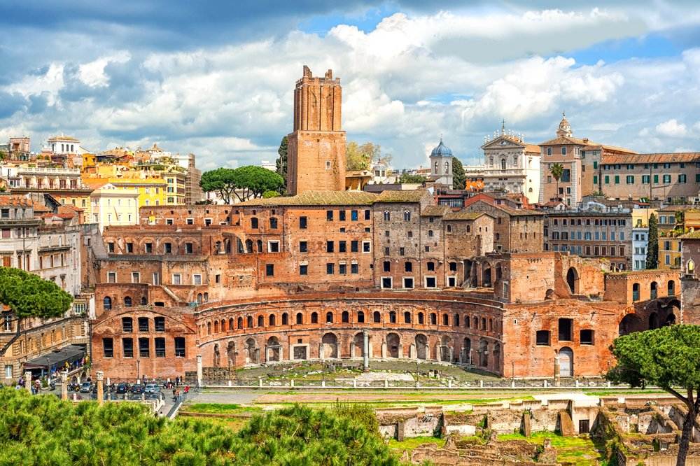 Markets of Trajan, Rome, Italy 