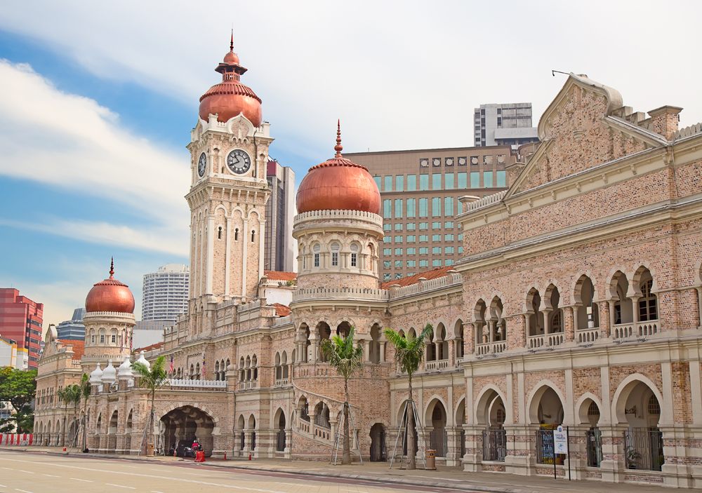 Sultan Abdul Samad Building in Kuala Lumpur, Malaysia 