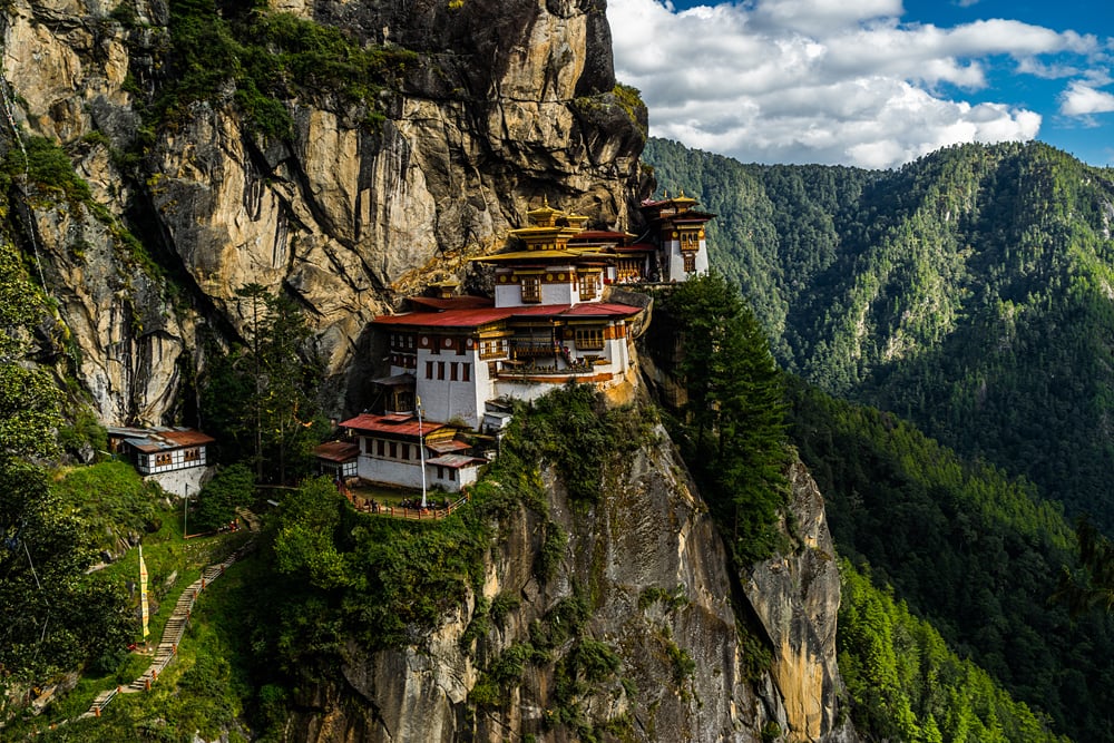 Takshang Monastery or Tiger's Nest, Paro Valley, Bhutan