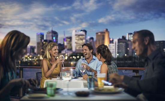 Friends-Dining-at-Stokehouse-River-Quay-South-Bank-Brisbane-Australia