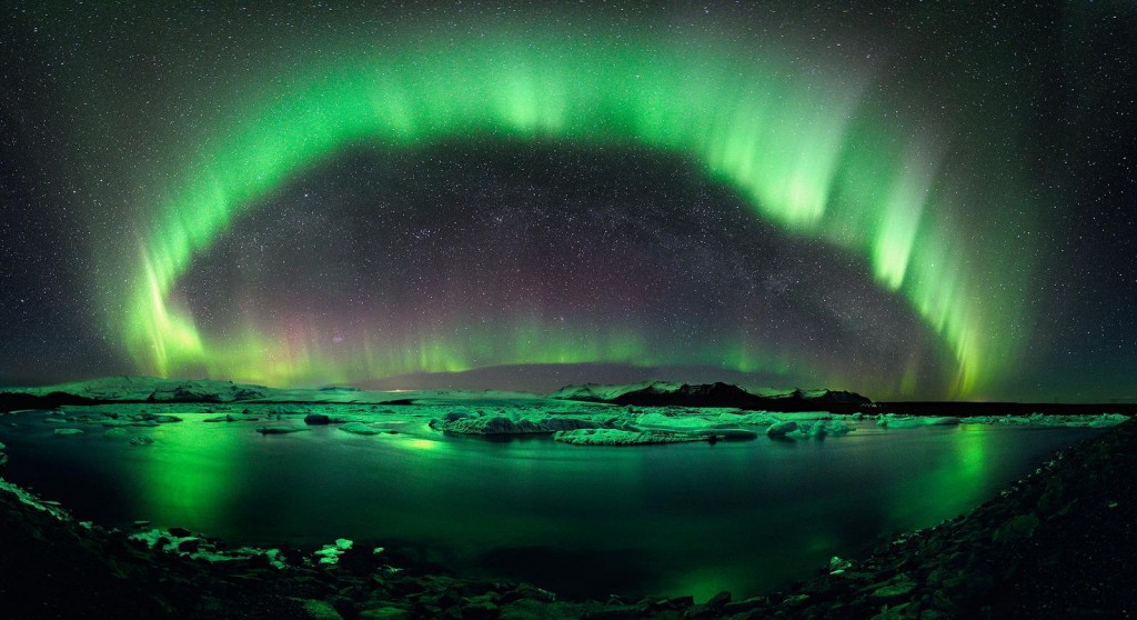 The Northern Lights are spectacular in Iceland