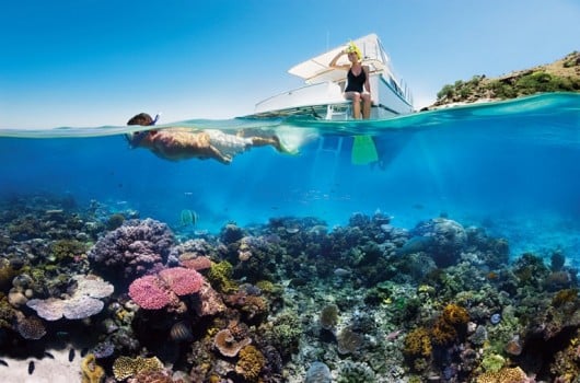 Snorkeling-in-Great-Barrier-Reef-Queensland-Australia-768x507
