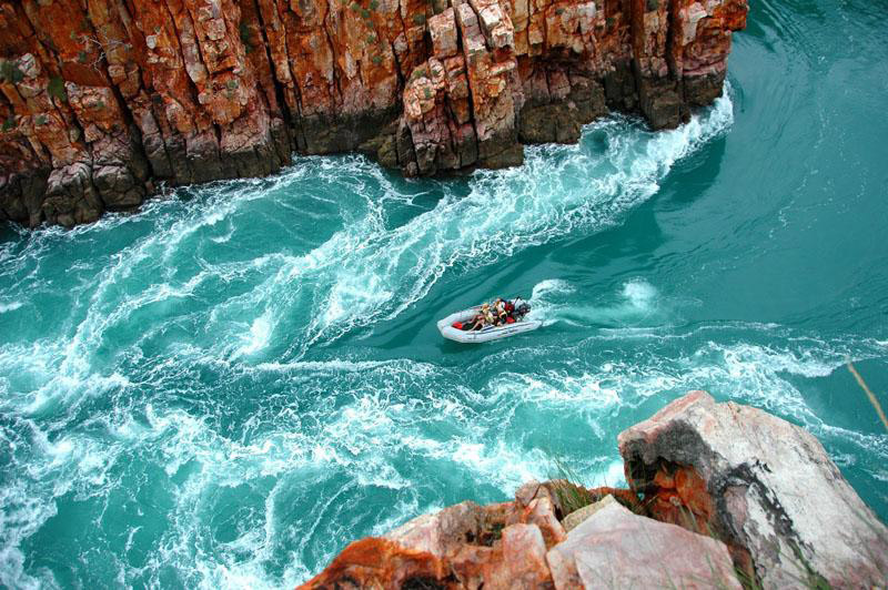 Horizontal Waterfalls - Coral Princess Kimberley Cruise, Western Australia