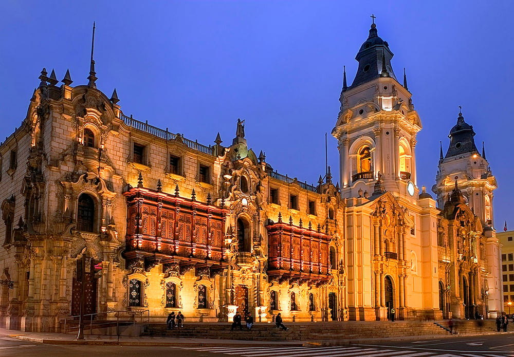 Archbishop's Palace in Lima, Peru