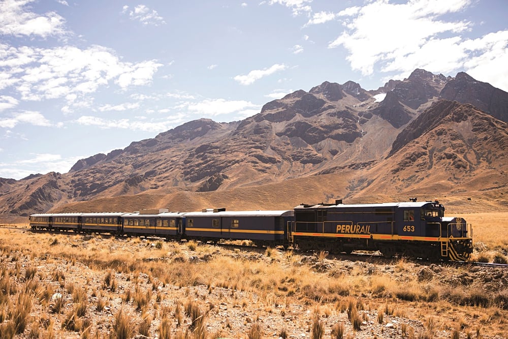 Belmond Andean Explorer Train in Peru