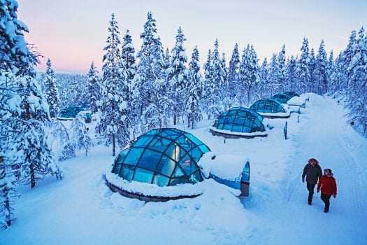Kakslauttanen Arctic Resort - Glass Igloos, Finnish Lapland, Finland