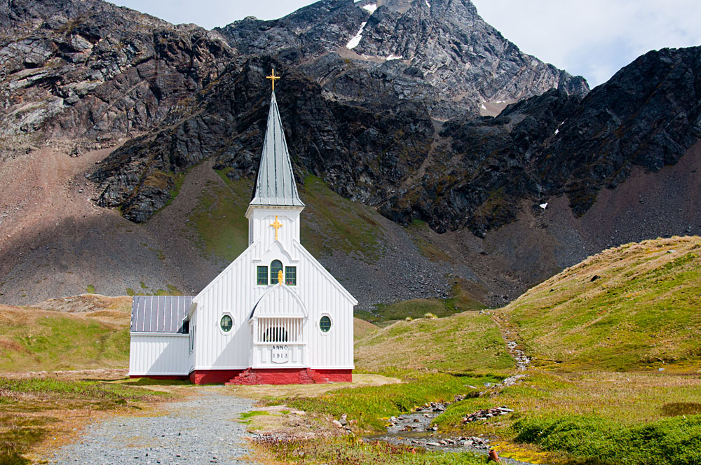 Whalers Church in Grytviken, South Georgia