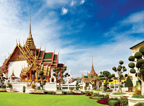 The Grand Palace in Bangkok, Thailand