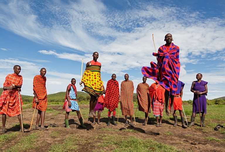Masai people of Masai Mara, Kenya