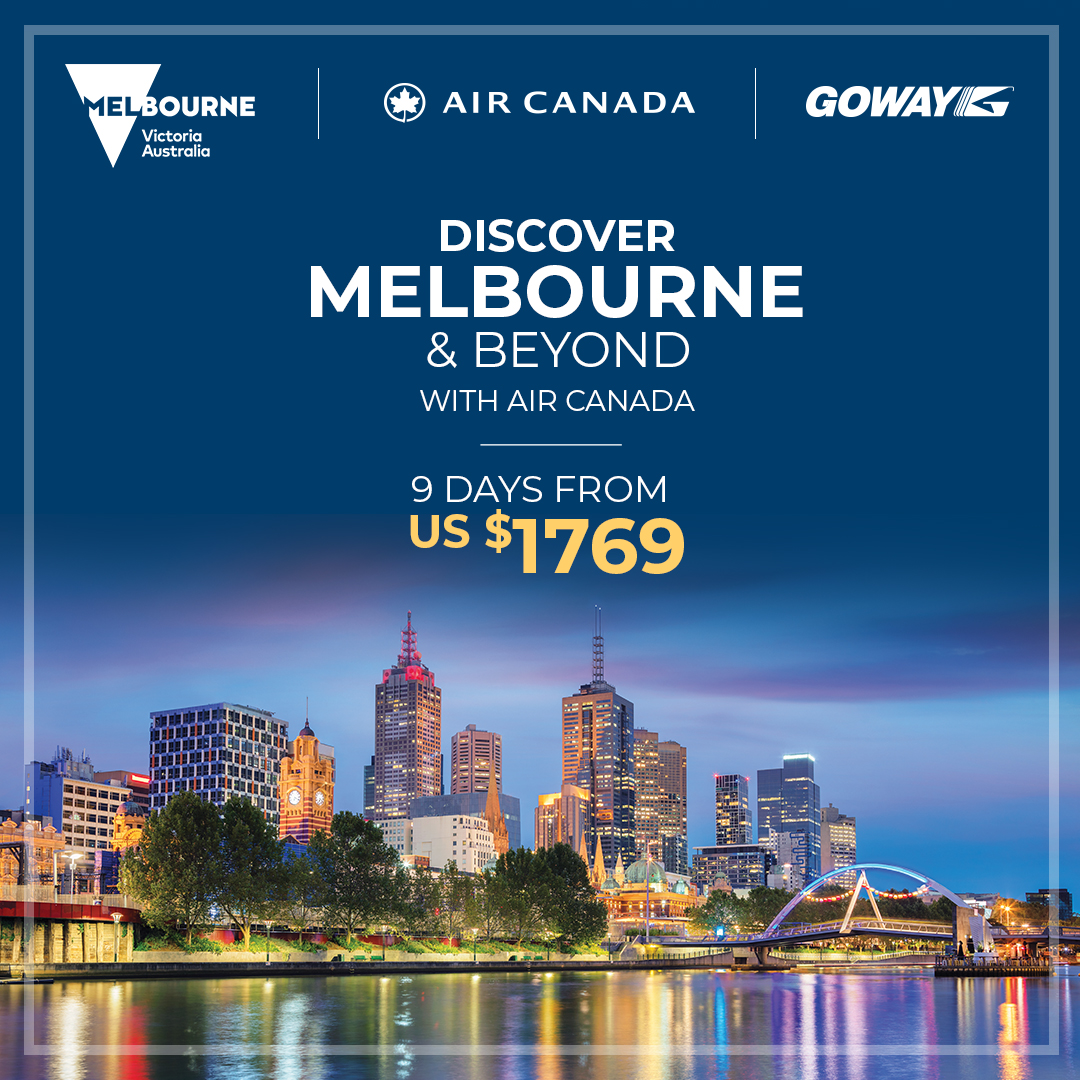 canada tour package from melbourne