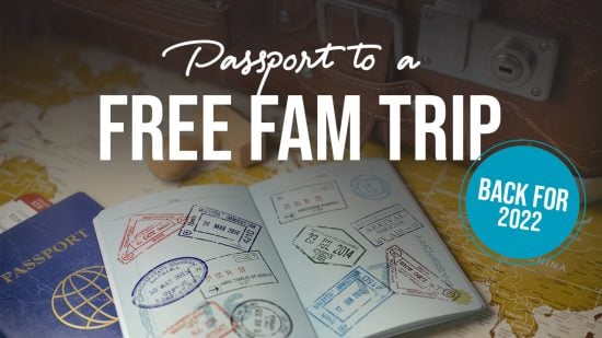 pass free fam Trip