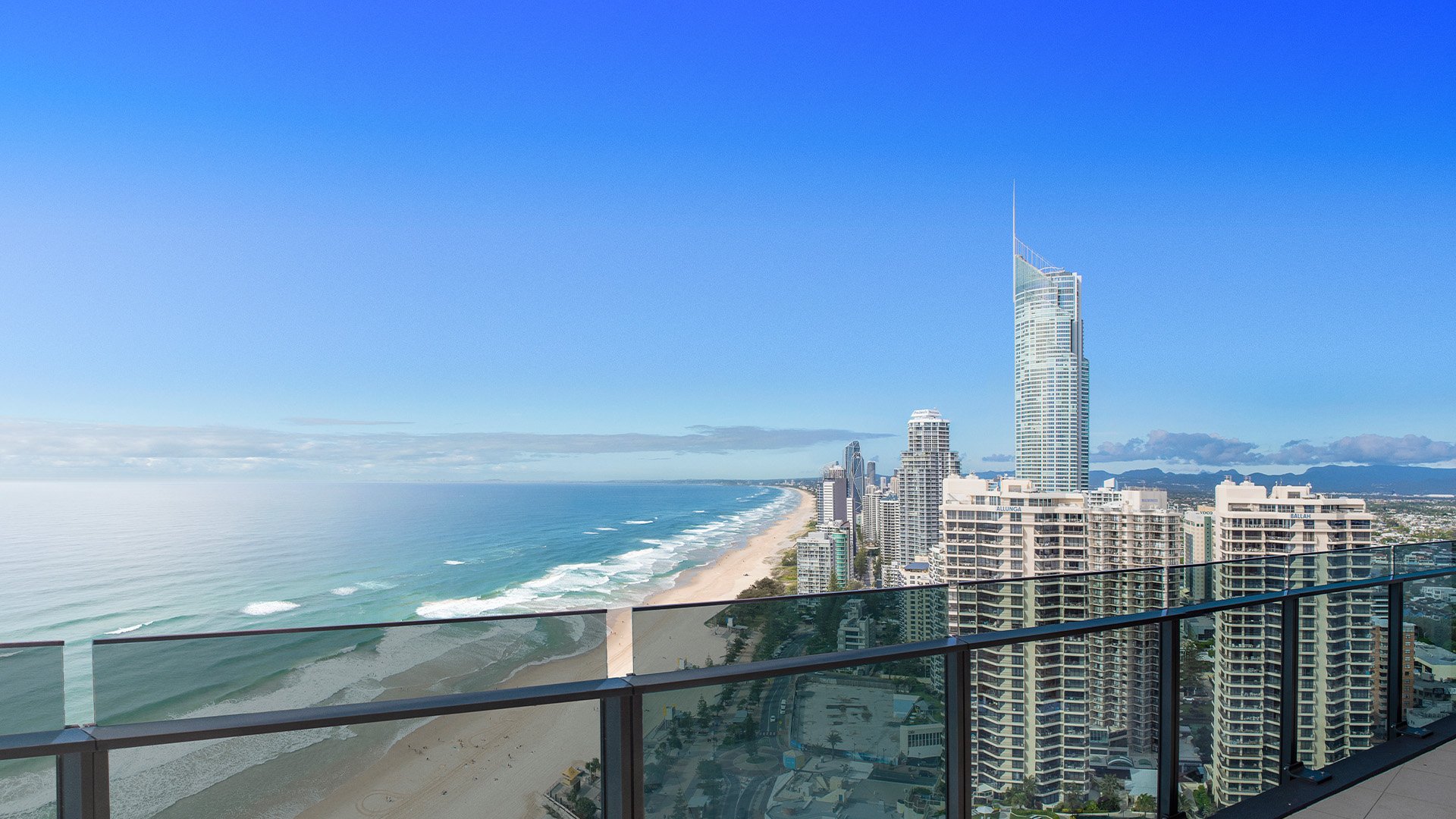 View of the Gold Coast from Peppers Soul Surfers Paradise